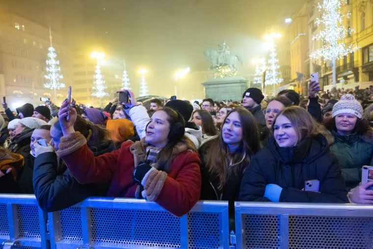 Doček Nove godine u Zagrebu