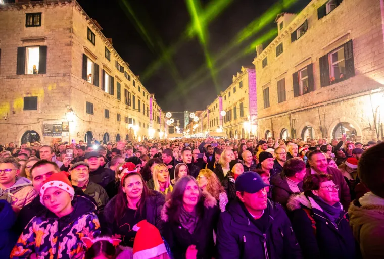 Doček Nove godine u Dubrovniku