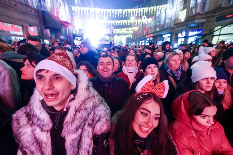 Severina doček u Sarajevu