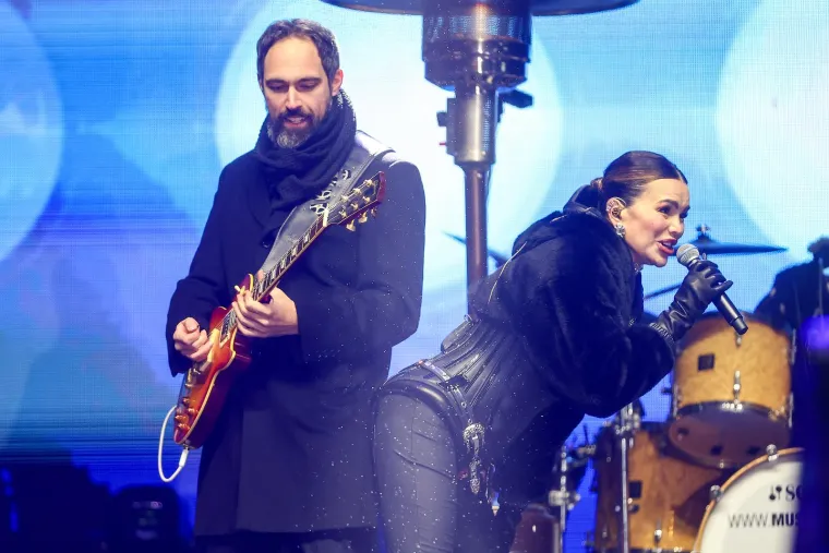 Severina doček u Sarajevu