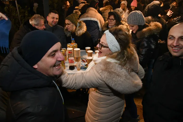 Nina Badrić doček u Slavonskom Brodu