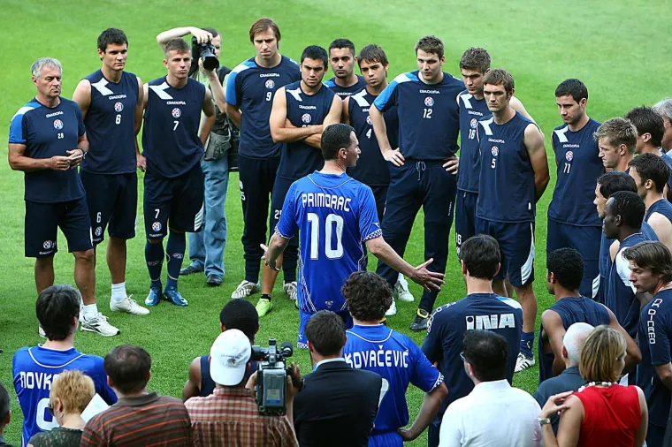 Kada je bio ministar, Dragan Primorac se pojavio na Dinamovom treningu.