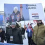 Odmah su otišli do nje i bili uz njju nakon ovog, slabijeg rezultata.