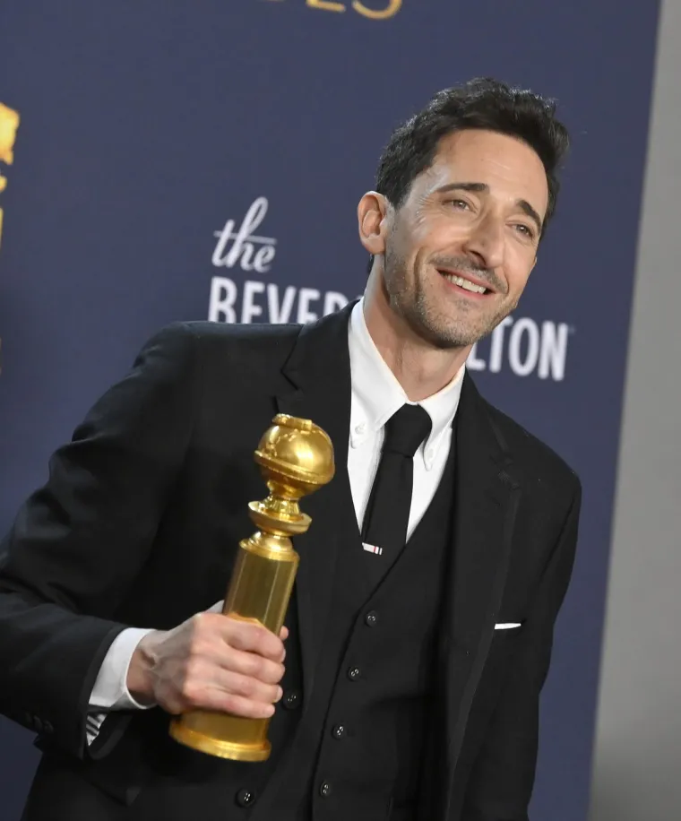 Adrien Brody, dobitnik nagrade za najbolju mušku ulogu u igranom filmu.