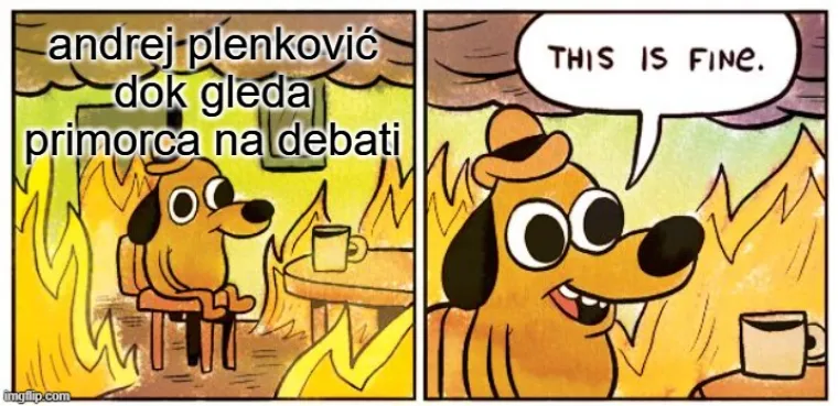 Ovo je sve!😂 Pogledajte memeove na društvenim mrežama oko sučeljavanja Milanovića i Primorca