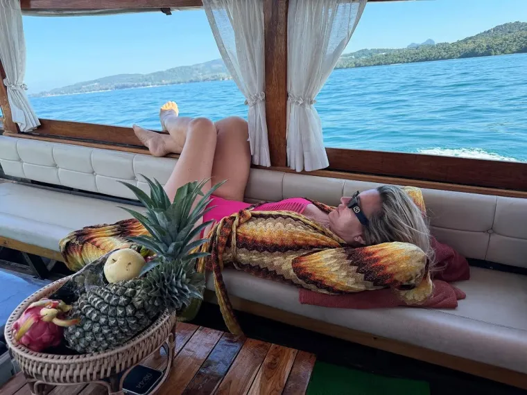 Kakav raj! Snježana Schillinger s mužem uživala na egzotičnoj destinaciji: 'Kao vino si'