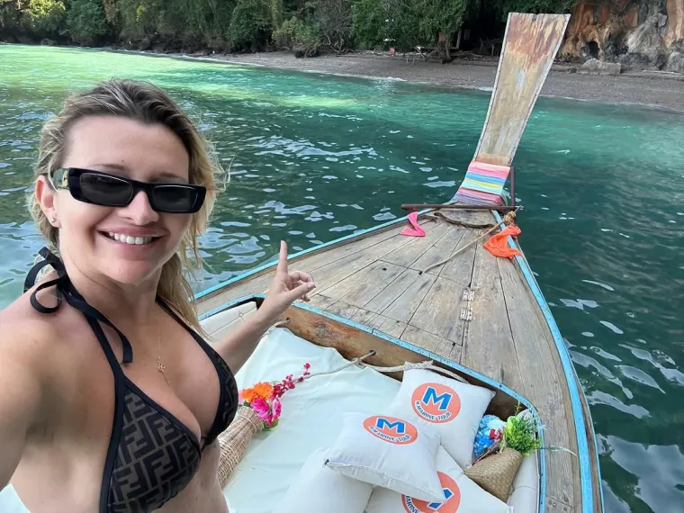 Kakav raj! Snježana Schillinger s mužem uživala na egzotičnoj destinaciji: 'Kao vino si'