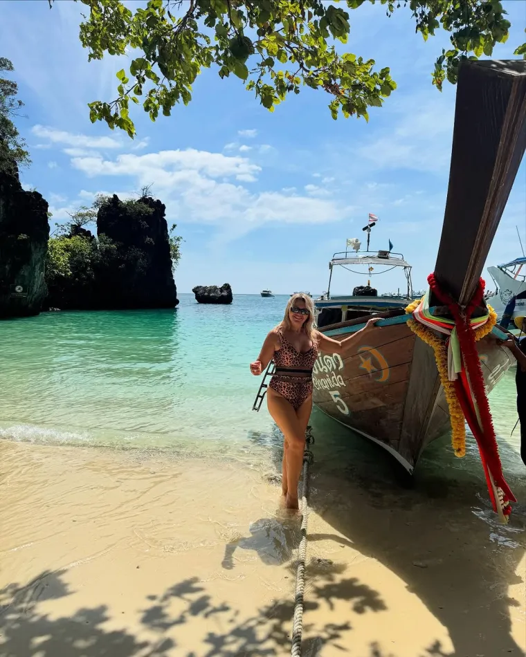 Kakav raj! Snježana Schillinger s mužem uživala na egzotičnoj destinaciji: 'Kao vino si'