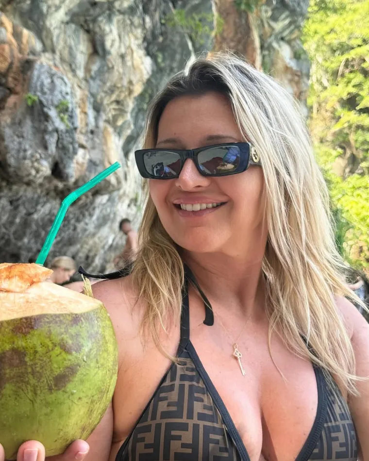 Kakav raj! Snježana Schillinger s mužem uživala na egzotičnoj destinaciji: 'Kao vino si'