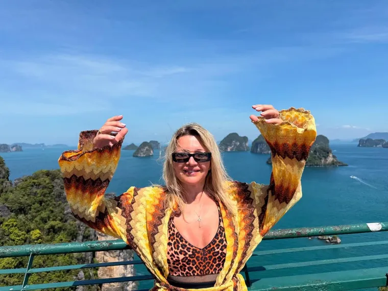 Kakav raj! Snježana Schillinger s mužem uživala na egzotičnoj destinaciji: 'Kao vino si'