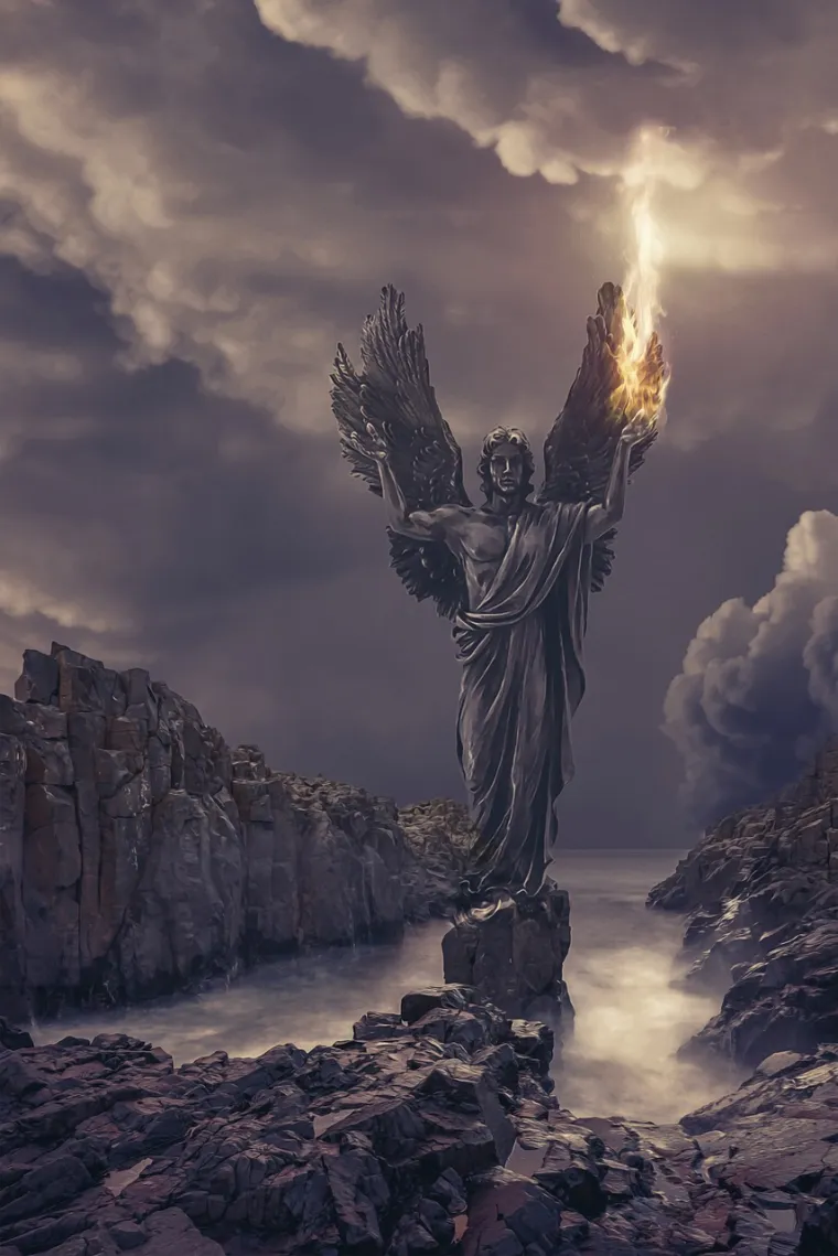 Postoje različita tumačenja tko su bili "sinovi Božji". Neke teorije ukazuju na pale anđele, dok druge kažu da bi oni mogli biti potomci Seta (treći sin Adama i Eve). Biblija nam, međutim, ne govori sa sigurno&scaron;ću tko su oni bili.