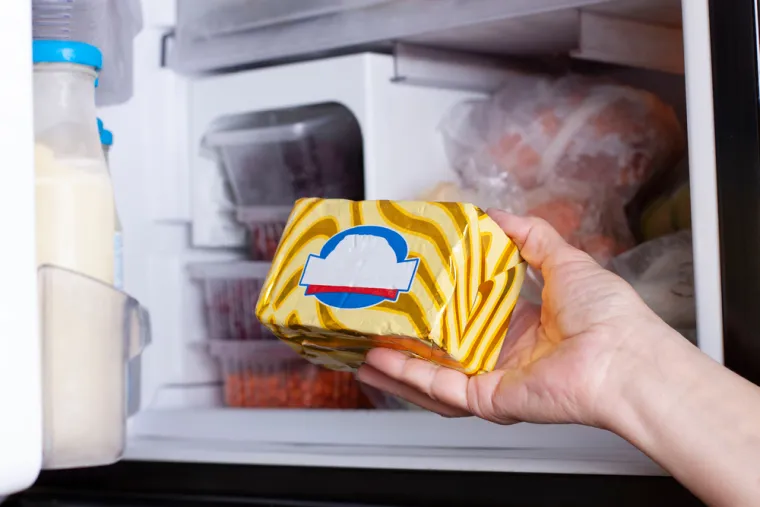 22. Maslac: Zbog visokog udjela masti, maslac se odlično zamrzava.