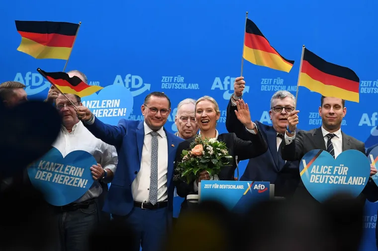 Weidel je najavila i  potpuni obrat klimatske politike u Njemačkoj. „Porušit ćemo sve vjetrenjače za dobivanje struje. Dolje s tim sramotnim vjetrenjačama“, rekla je Weidel koja se zalaže i za ponovno aktiviranje ugašenih nuklearnih elektrana u Njemačkoj