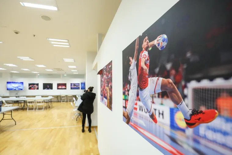 Press centar u utrobi Arene Zagreb,