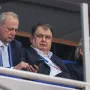 Predsjednik HRS-a Zoran Gobac pratio je utakmicu u svečanoj loži