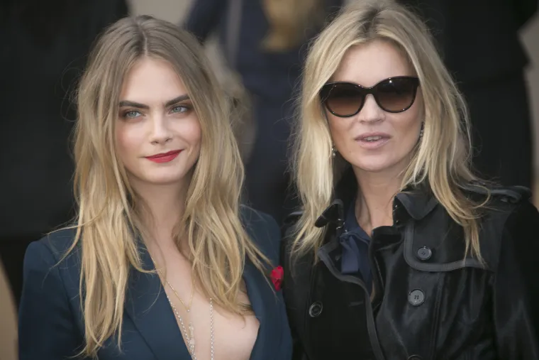 Cara Delevingne, Kate Moss