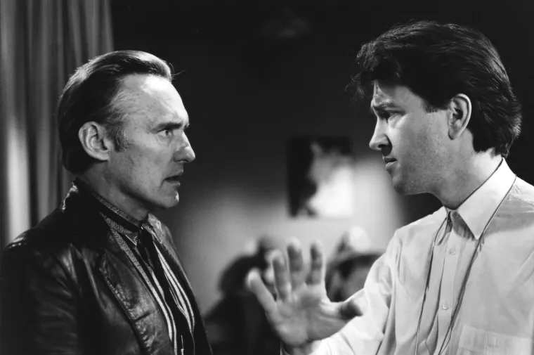 Kadrovi iz filma &quot;Blue Velvet&quot;  redatelj David Lynch. Glumac Dennis Hopper.