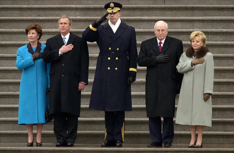 George W. Bush i Laura Bush