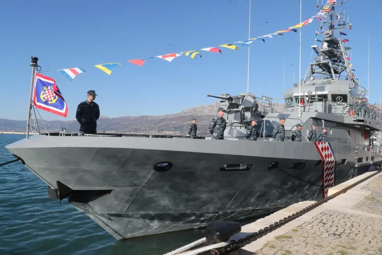 Hrvatska ratna mornarica dobila novi ophodni brod: 'Ovo je početak modernizacije'