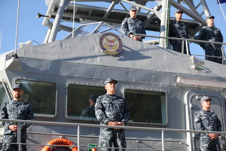 Hrvatska ratna mornarica dobila novi ophodni brod: 'Ovo je početak modernizacije'