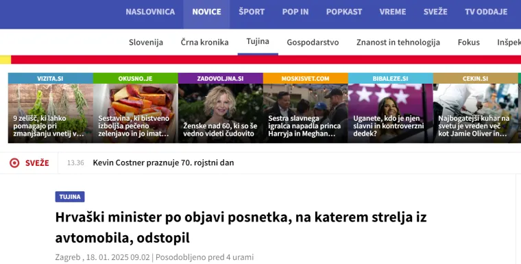 Pogledajte kako regionalni mediji pišu o snimci i ostavci bivšeg potpredsjednika Vlade