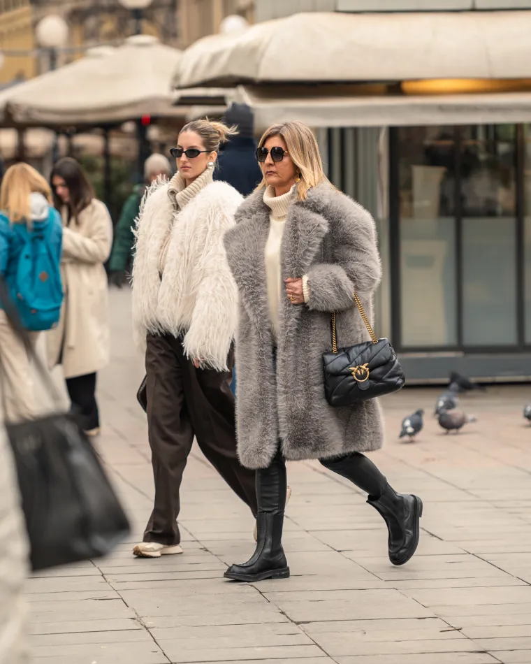 Zagrebačka špica bila je puna krzna i životinjskih uzoraka, ali izdvojila se ova žena