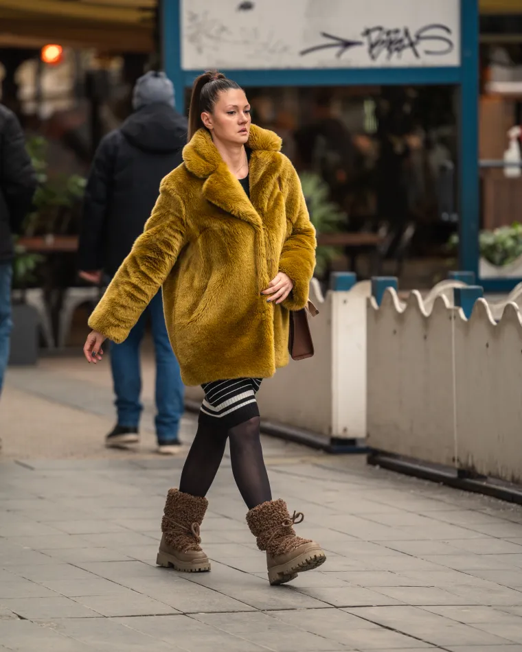 Zagrebačka &scaron;pica bila je puna krzna i životinjskih uzoraka, ali izdvojila se ova žena