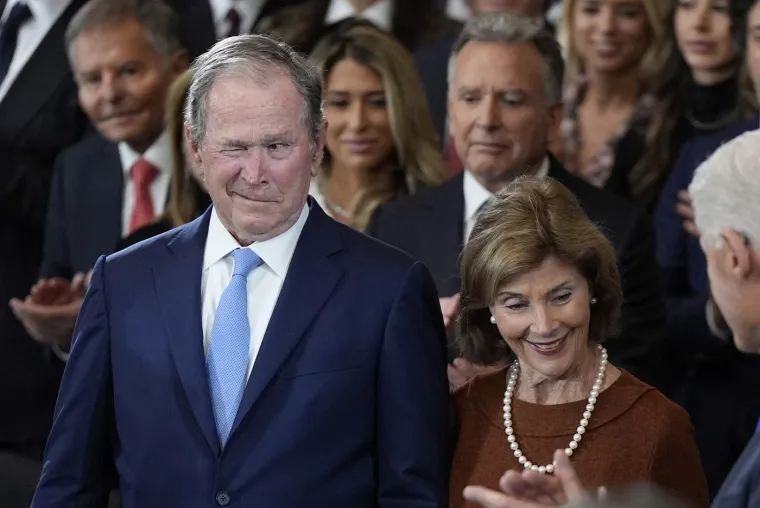 George W. Bush i Laura Bush