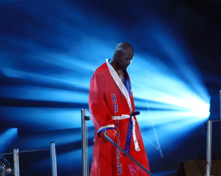Holyfield je bio boksački ratnik. 