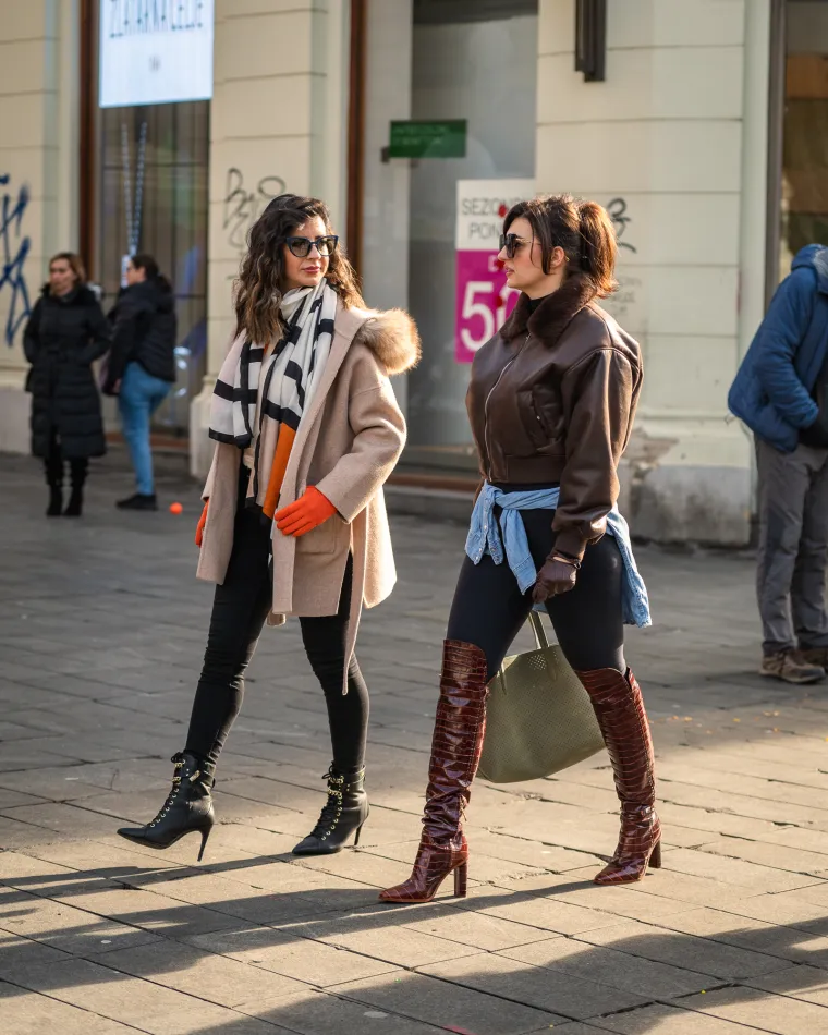 To &scaron;to ima Zagreb, nema nitko drugi: Pro&scaron;etali u elegantnim kaputima i suknjama, ma nema tko se za njima ne bi okrenuo
