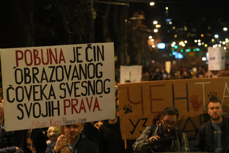 Prosvjedi u Srbiji: Blokirana ključna prometnica u Beogradu, zahtjevi ostaju nepromijenjeni