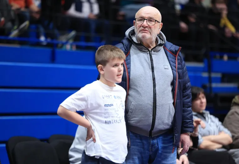 Dejan Aćimović u KC Dražen Petrović. 