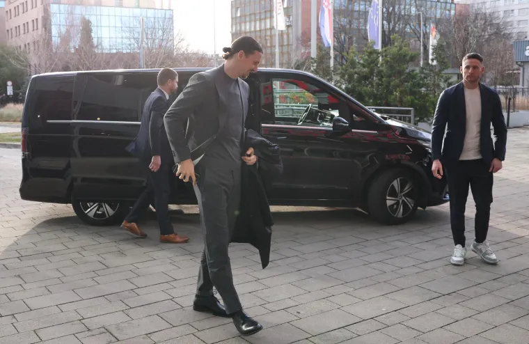 Ibrahimović stigao u Zagreb: Ništa nije rekao, ali jednome nije mogao odoljeti