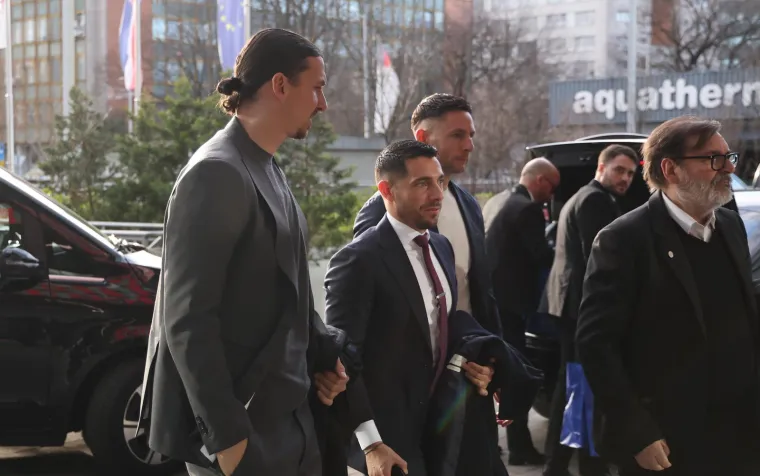 Ibrahimović stigao u Zagreb: Ništa nije rekao, ali jednome nije mogao odoljeti