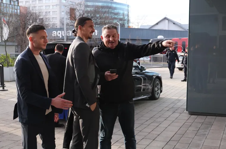 Ibrahimović stigao u Zagreb: Ništa nije rekao, ali jednome nije mogao odoljeti