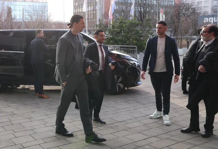Ibrahimović stigao u Zagreb: Ništa nije rekao, ali jednome nije mogao odoljeti