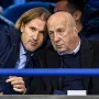 Sportski direktor Dinama Marko Marić (lijevo) i predsjednik Velimir Zajec