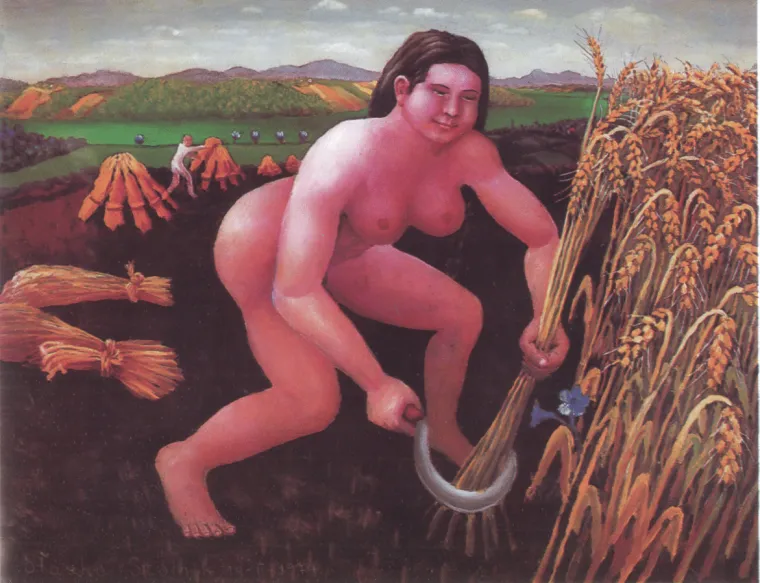 Slavko Stolnik, Gola žetelica, 1974.