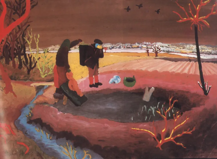 Slavko Stolnik, Mlaka, 1958. 