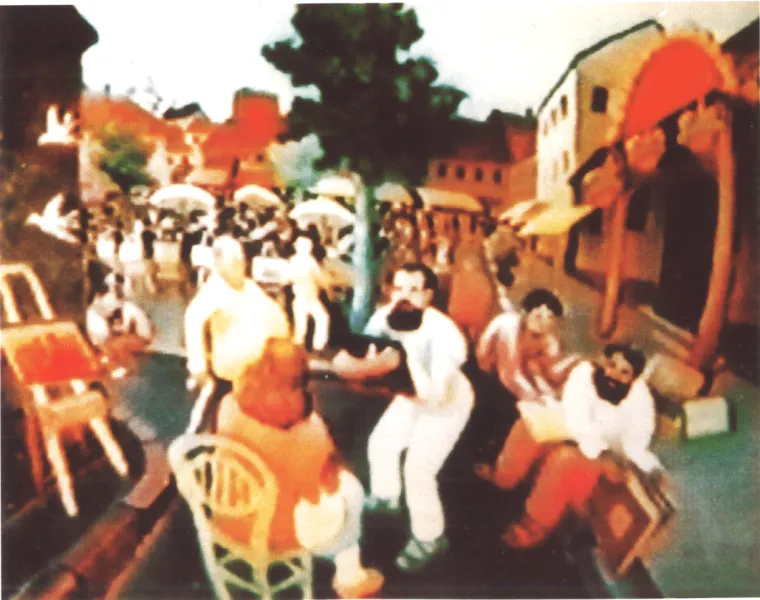 Slavko Stolnik, Motiv iz Pariza, 1986.