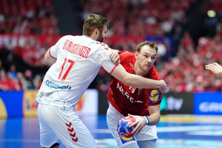 Mathias Gidsel njihov je najbolji rukometaš i prvi strijelac turnira. 