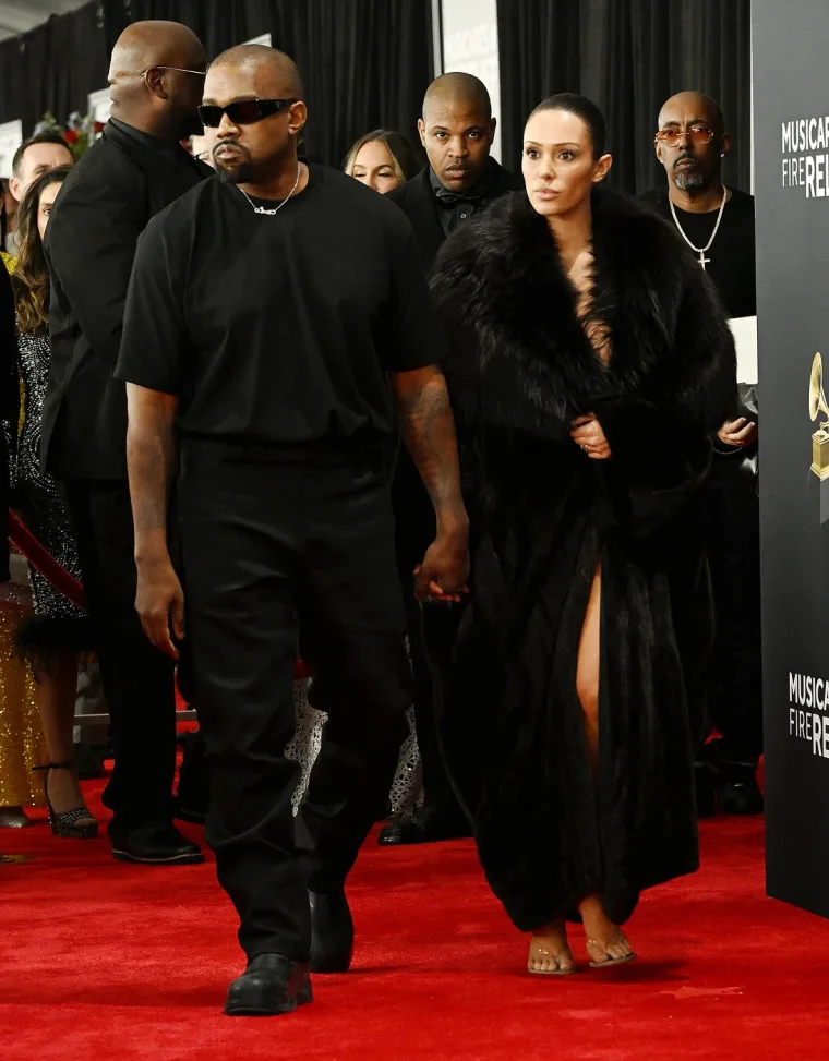 Bianca i Kanye West 