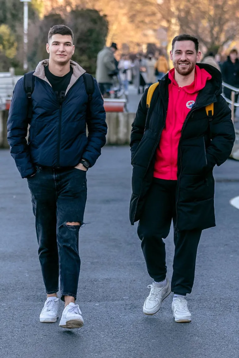 Od opuštenih sportskih outfita...