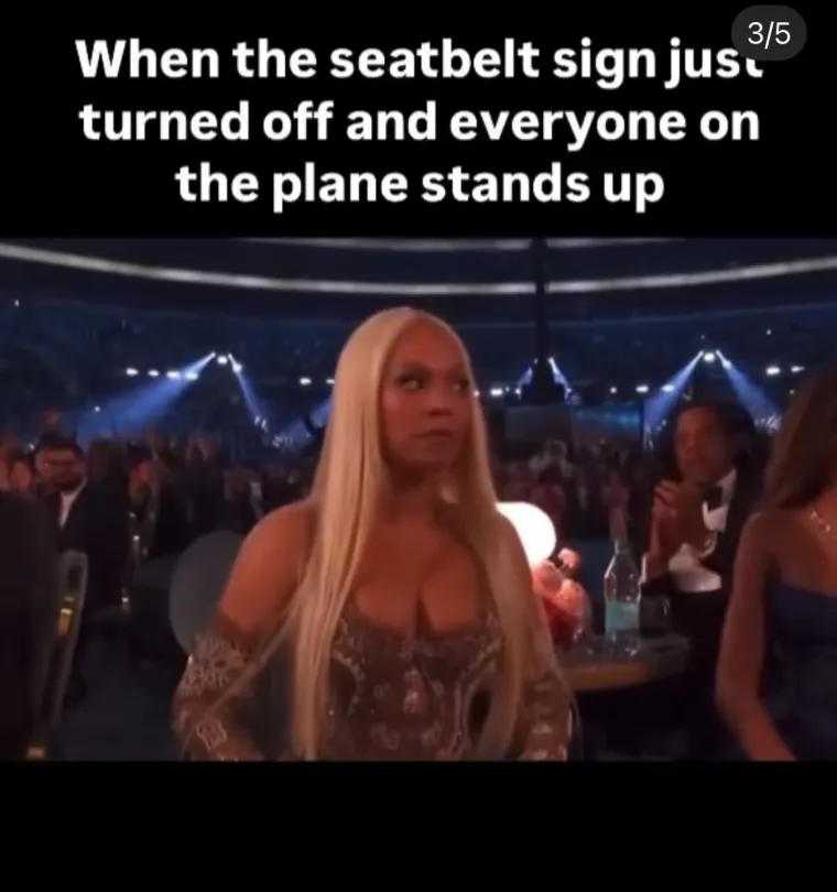 &quot;Kad se znak za pojas ugasio i svi u avionu ustanu&quot;