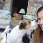 Obitelj se ponovno ujedinila s Iris u njihovom domu 29. siječnja ove godine.