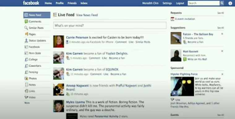 Ubrzo nakon inicijalnog uspjeha na Harvardu, &quot;TheFacebook&quot; je počeo s ekspanzijom na druge prestižne američke univerzitete, uključujući Stanford, Columbia i Yale.