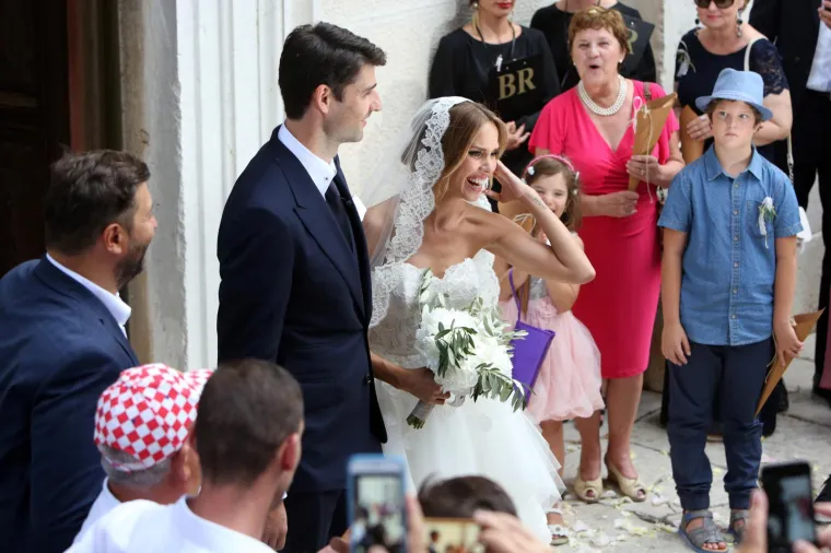 Franka Batelić i Vedran Čorluka