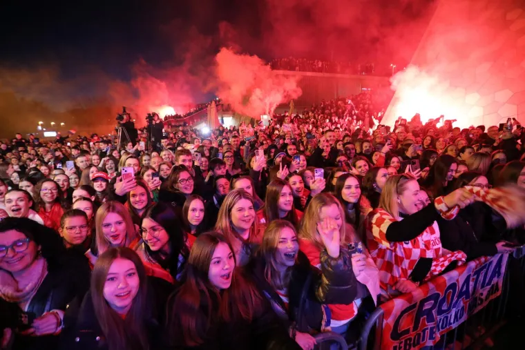 Zagreb je gorio u ponedjeljak, Rijeka u utorak