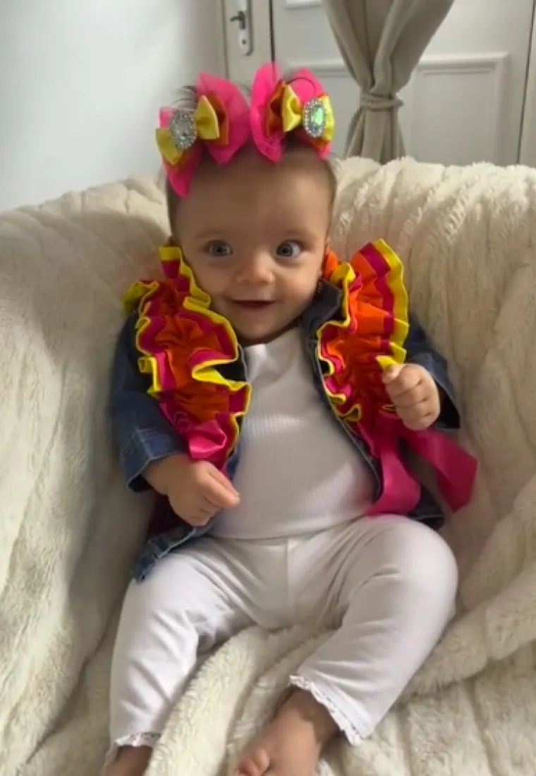 "Uvijek imam apsolutno strahopo&scaron;tovanje prema njoj. Nikada nisam upoznala nekoga tako malog, a tako snažnog", istaknula je ponosna mama.