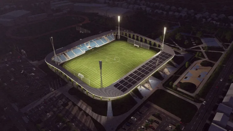 Prema njegovim riječima, radovi bi trebali započeti ove jeseni, a novi stadion bit će prilagođen za potrebe SHNL-a, ako do toga jednog dana dođe.